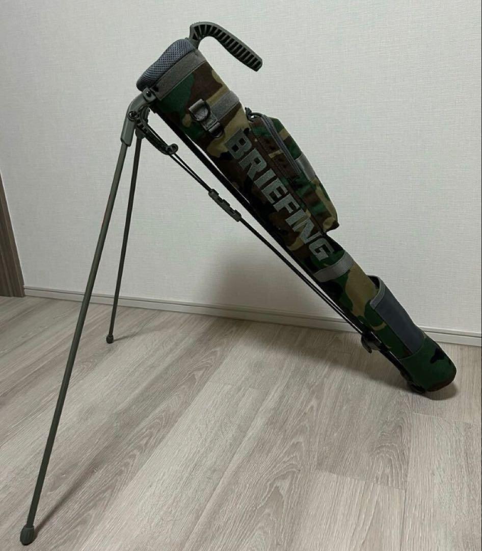 【希少】BRIEFING ブリーフィング セルフスタンドキャリー カモフラ