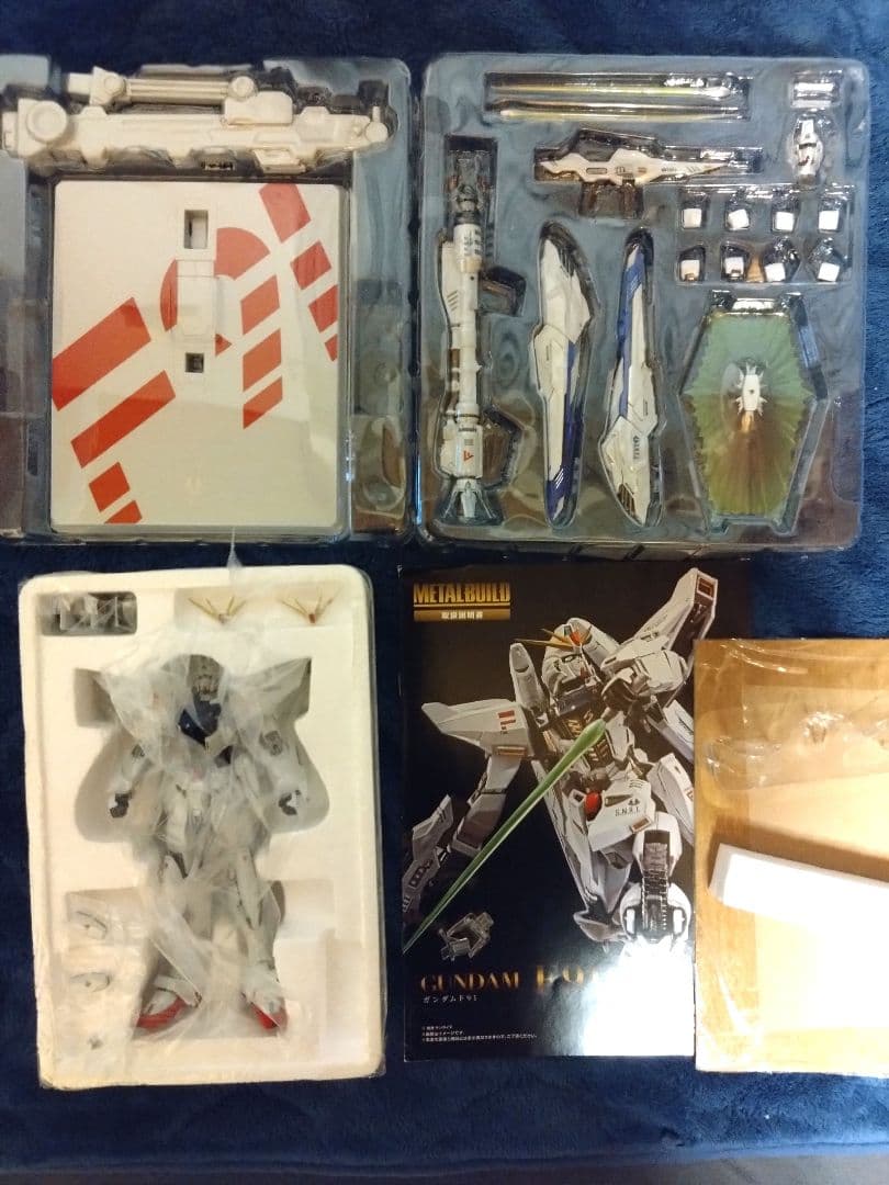 美品　L BUILD GUNDAM F91 オプションセット付き