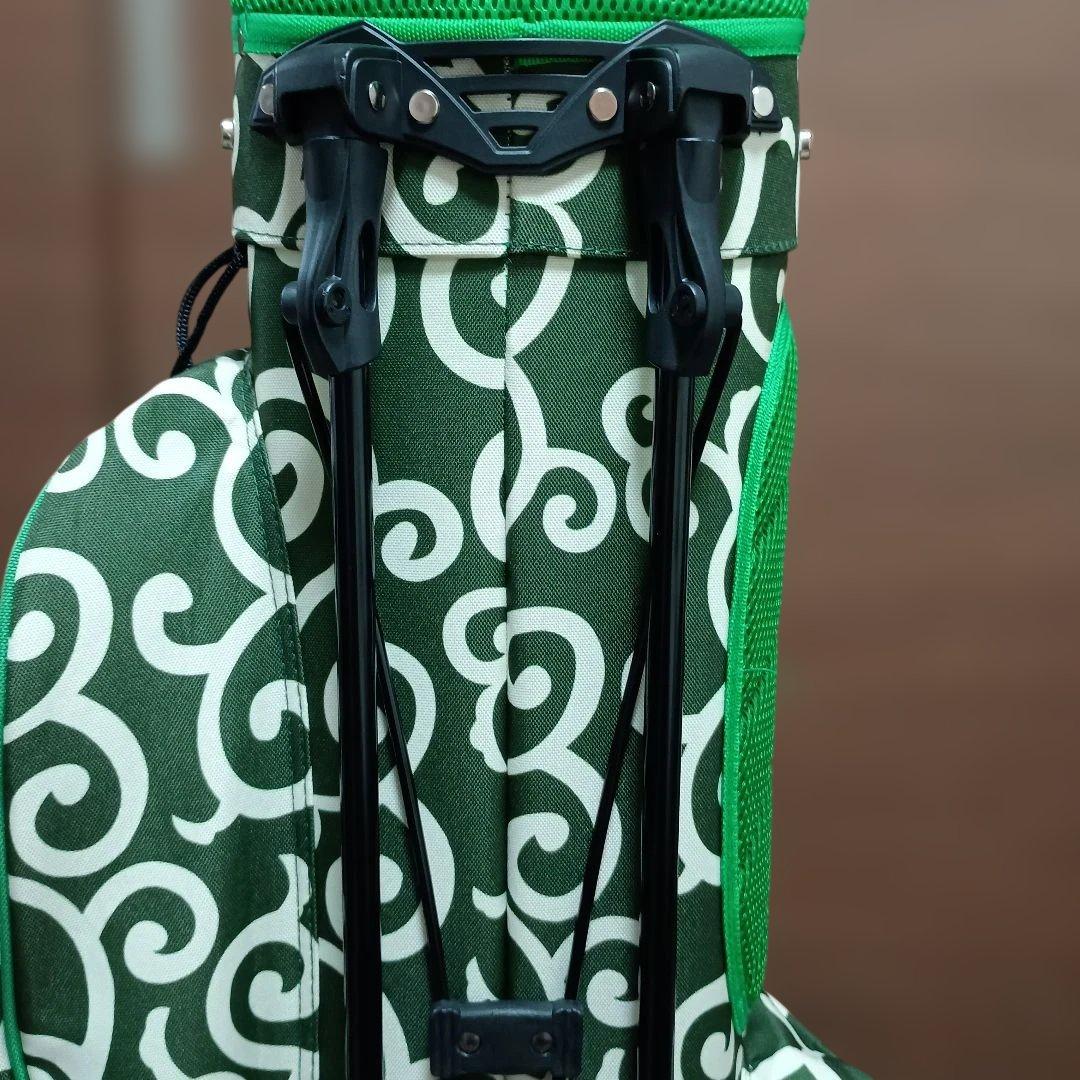 ふぁっく　AZROF アズロフ スタンド キャディバッグ 唐草模様