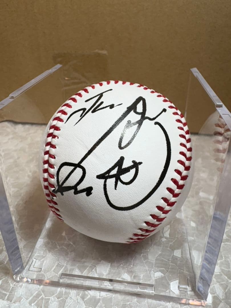 2024WBSCプレミア12 台湾代表 リン・ユーミン 投手 直筆サインボール