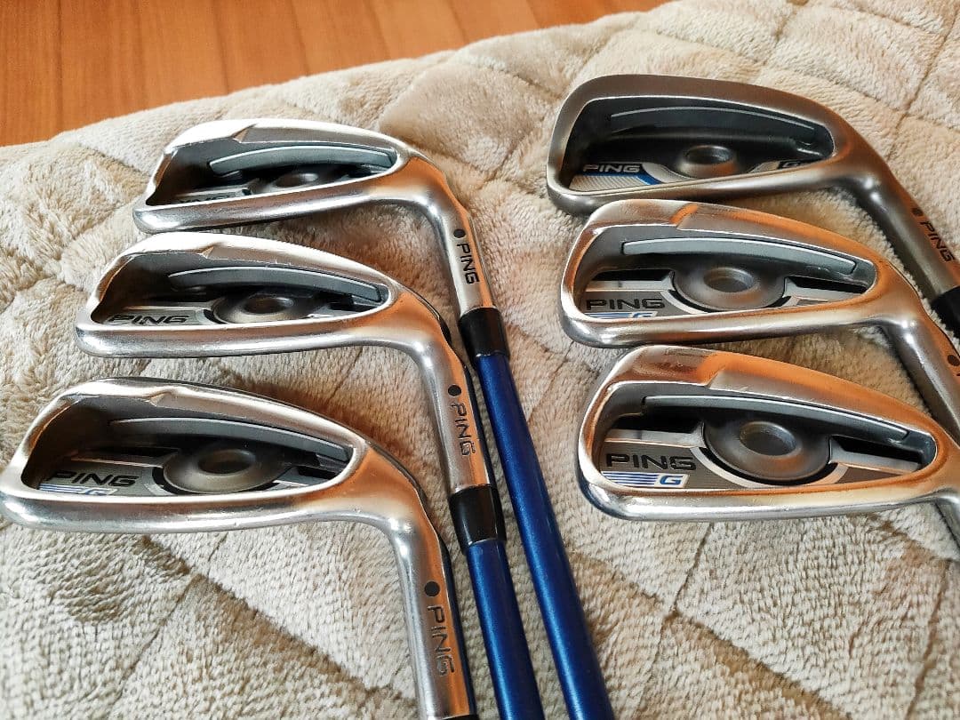 PING G アイアンセット 6本セット 黒ドット