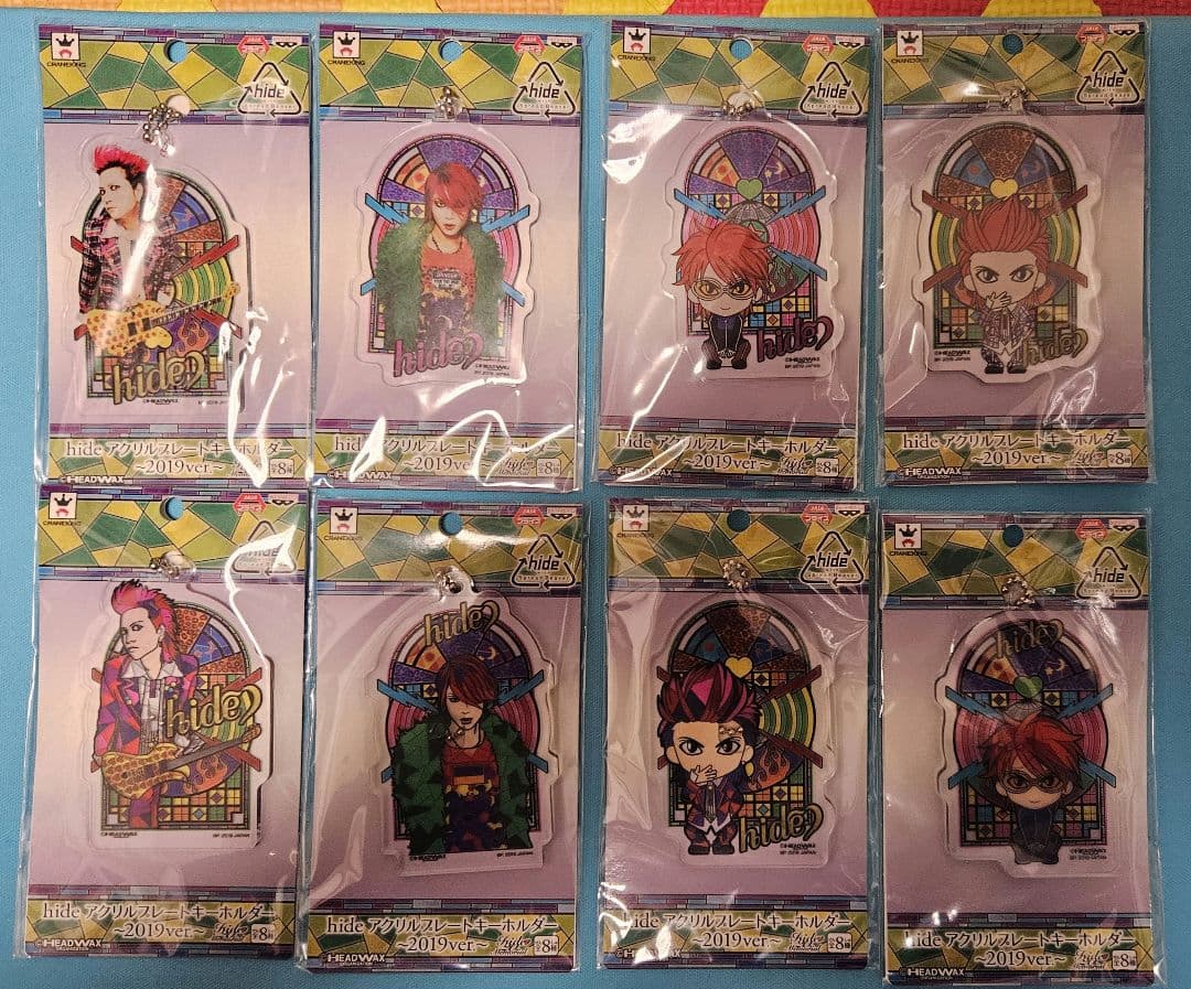 hide アクリルプレートキーホルダー 8種 XJAPAN