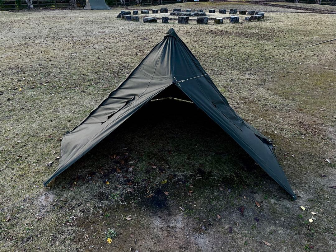 ポーランド軍幕(加工品)サイズ3 uesd