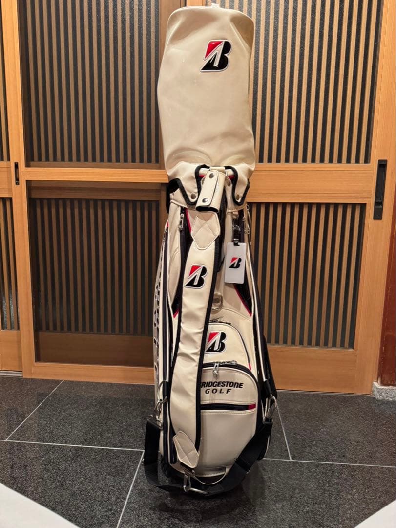 BRIDGESTONE GOLF キャディバッグ ホワイト