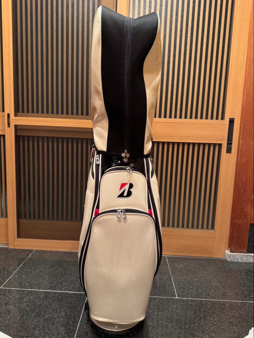 BRIDGESTONE GOLF キャディバッグ ホワイト