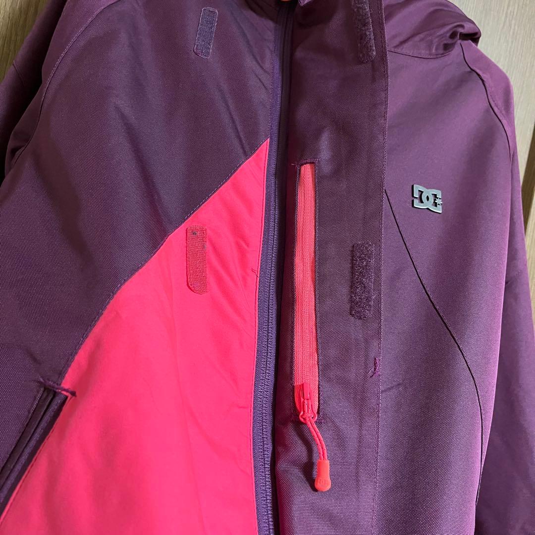 DC kiss markディーシー スノボウェア パンツセット レディース M