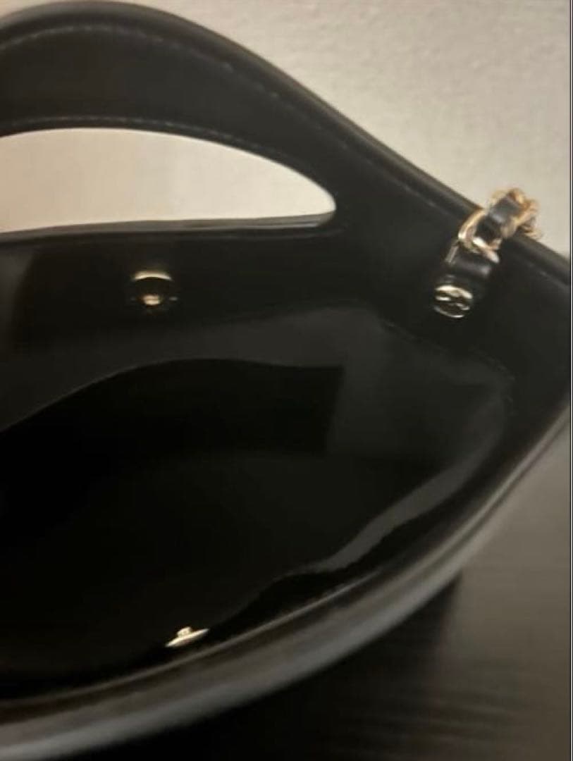 CHANEL ノベルティ チェーンショルダーバッグ 本革 ゴールド金具 31