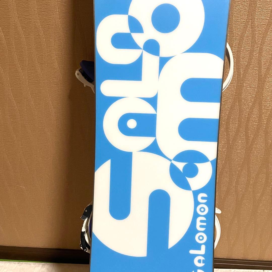 【訳あり特価】キッズ用スノーボードビィンディングセット SALOMON115cm