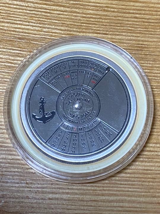 カレンダー　コンゴ　Rotating 50 Year Calendar