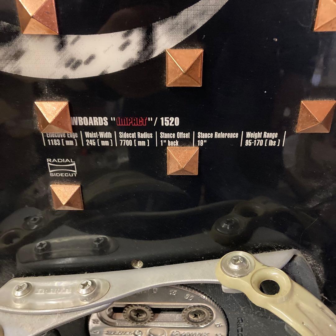 【メ0204-08】 YONEX スノーボード 152cm バインディング付