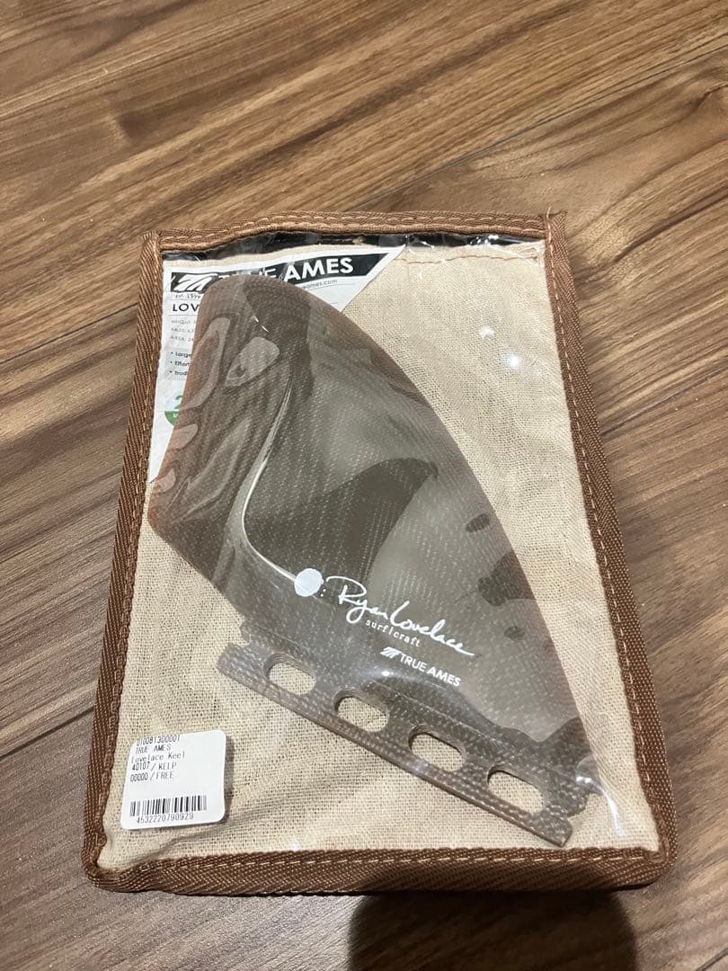 未使用品 TRUE AMES ryan lovelace keel fin