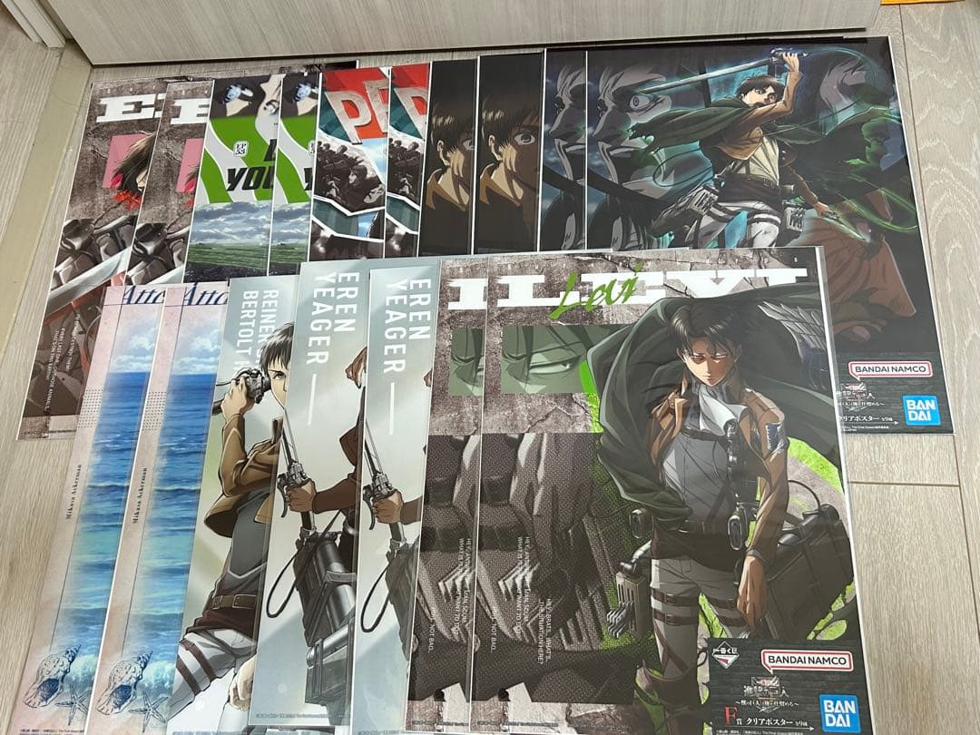 一番くじ 進撃の巨人 ～獣の巨人は俺が仕留める～　1ロット