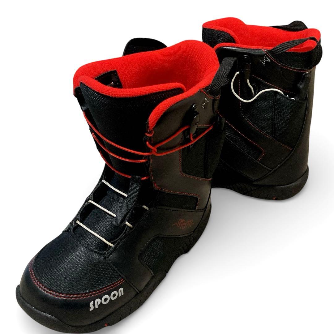 ほぼ新品　キッズ ジュニア　レディース　スノーボードブーツ 24cm 美品