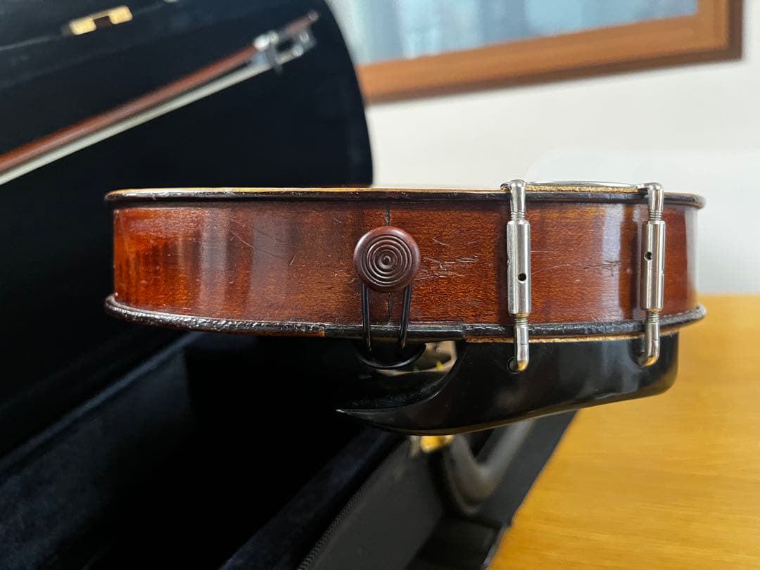 美音 フレンチオールドバイオリン セット 1895年 ミルクール製 修理・調整済