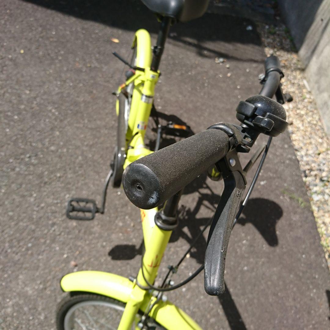 2G《20インチ 折り畳み自転車MIMOLETTE 》パンク品　中国製 直接渡し