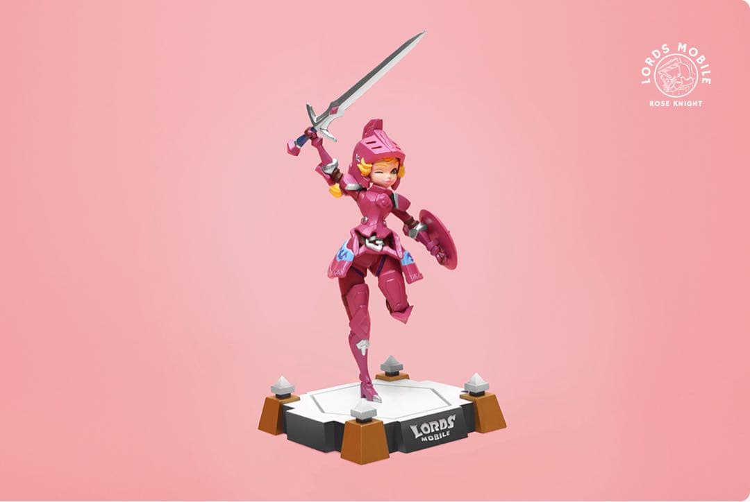 【公式限定品】 ロードモバイル 薔薇の騎士 ジョアン 勝利Ver. フィギュア