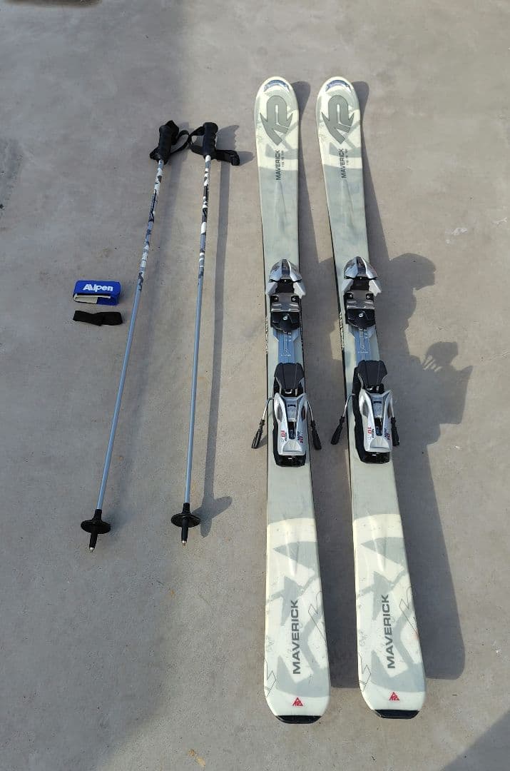 【ポルコ・ロッソ商品】K2 スキーセット スキーケース付き