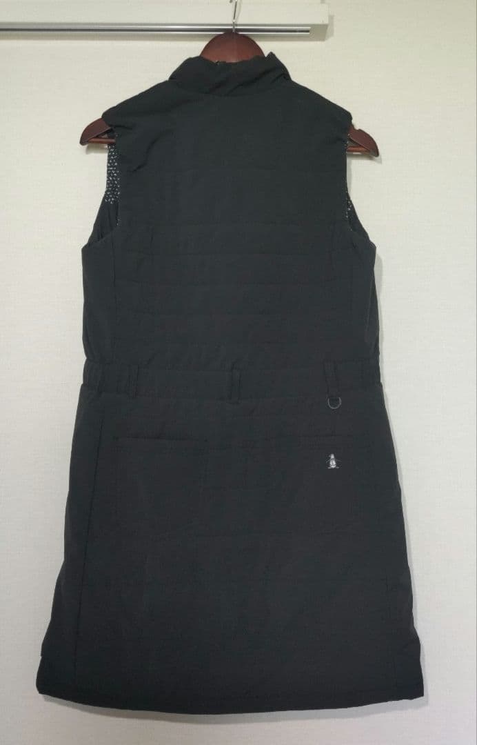 秋冬　2way 着用1回　マンシングウェア　ゴルフリバーシブル中綿ワンピース　L