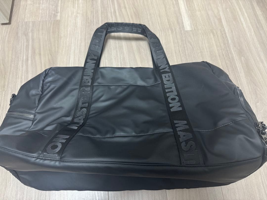 マスターバニーエディション　ボストンバッグ　ブラック