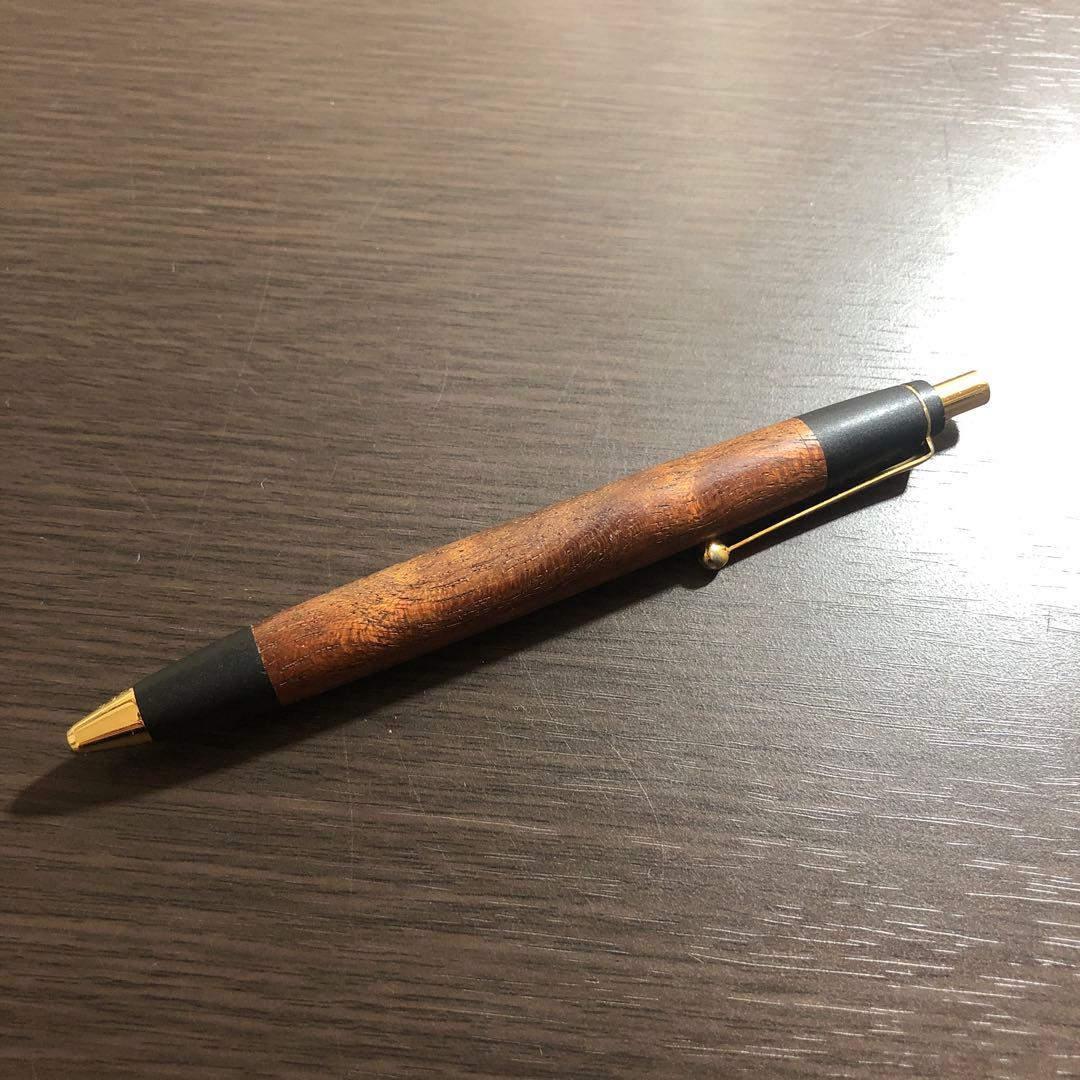 野原工芸　ボールペン　ブビンガ