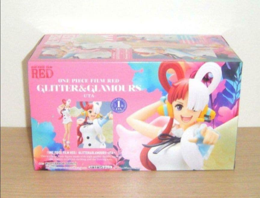 【空箱】ワンピースGEITTER&GLAMOROUS フィギュア ウタ おまけ付