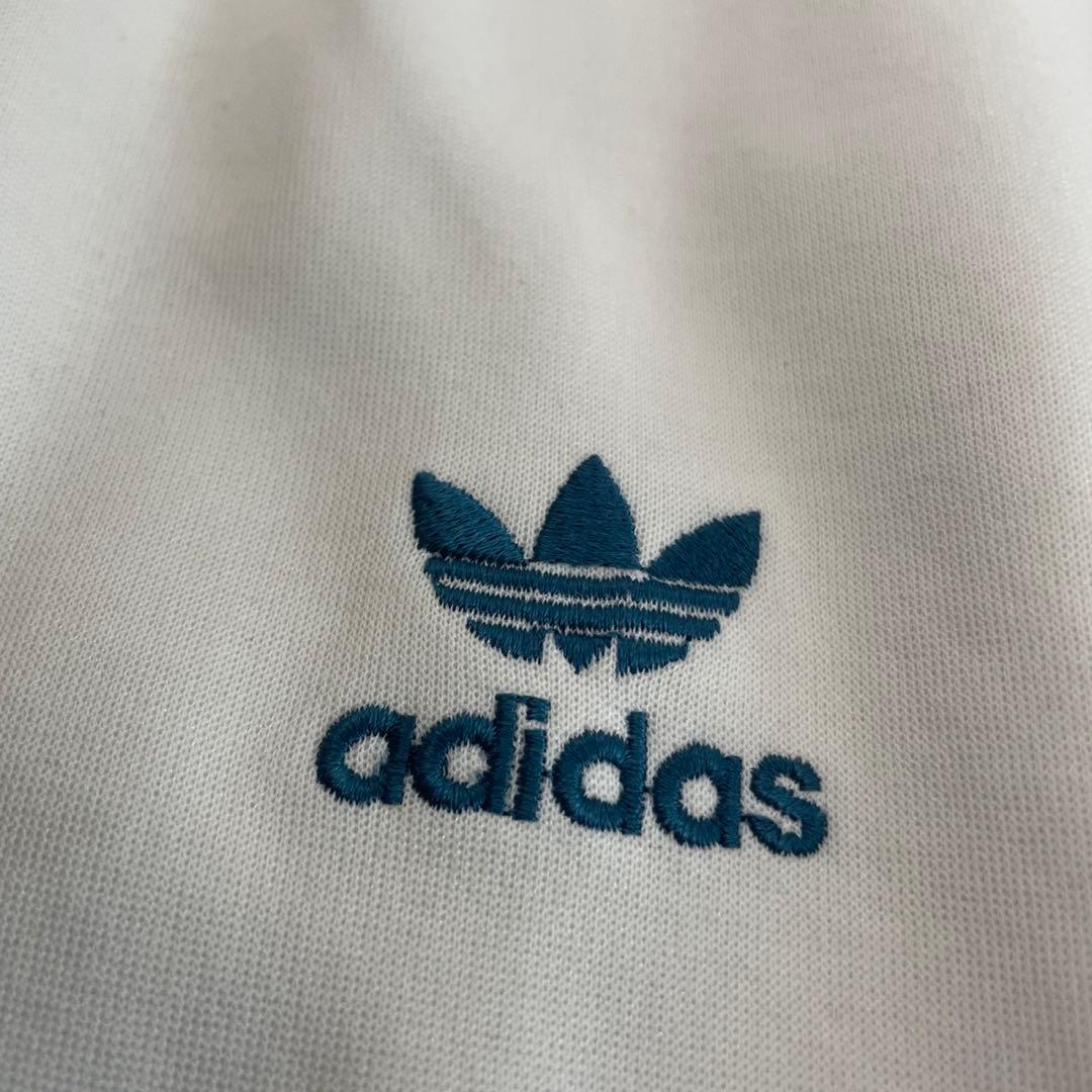 希少80s adidas アディダス ジャージ トラックジャケット デサント製