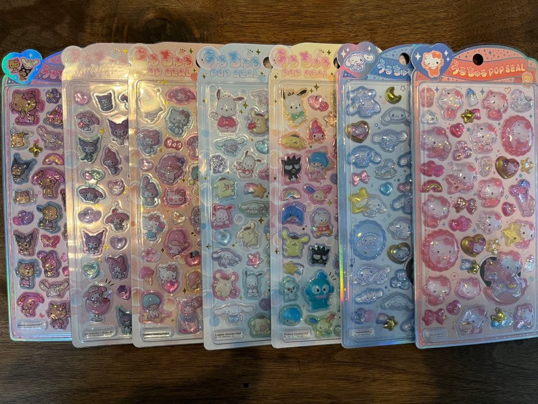 シールセット　140枚ほどあります。画像１1枚あります