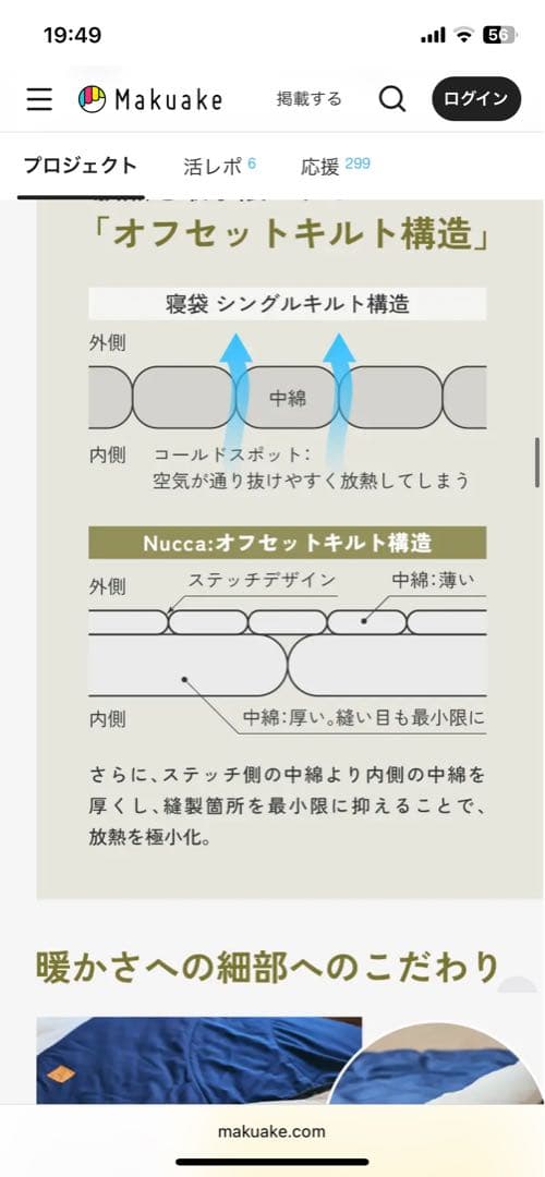 【世界一の寝袋★】Nuuca Sleep Max セット①（①と②を購入下さい）