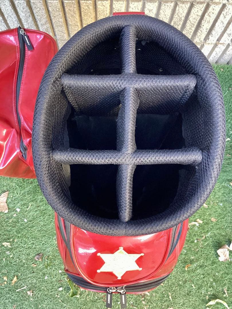 SHERIFF シェリフエナメルキャディバッグ