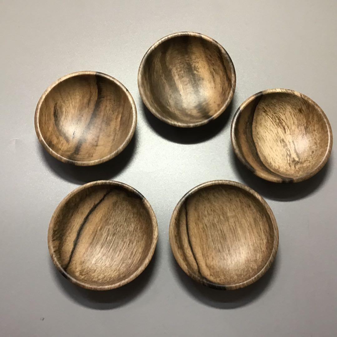 黒柿　小鉢　小皿