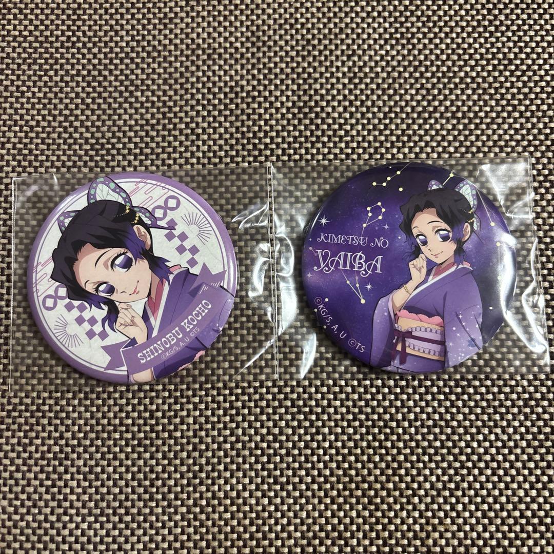 鬼滅の刃 天空への願い スカイツリー 缶バッジ 胡蝶しのぶ