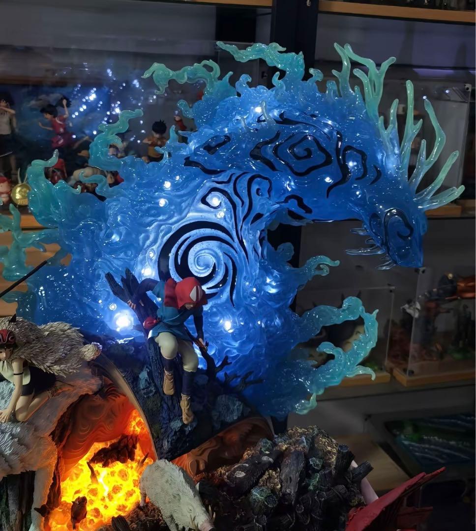 もののけ姫 フィギュア ガレージキット スタチュー