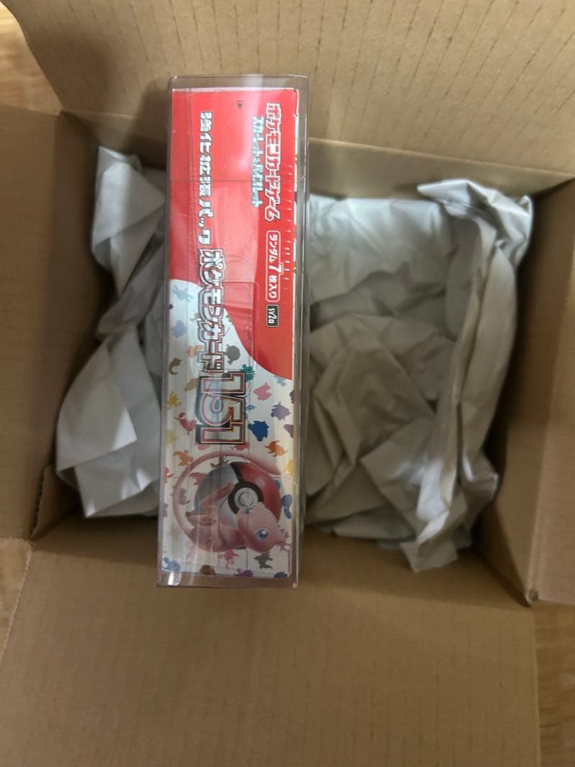 ポケモンカードゲーム151 シュリンク付き ボックス