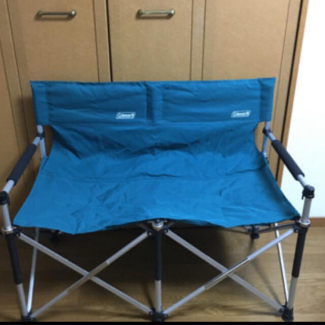 激レア　廃盤品　コールマン　coleman ダブルスリムキャプテンチェア