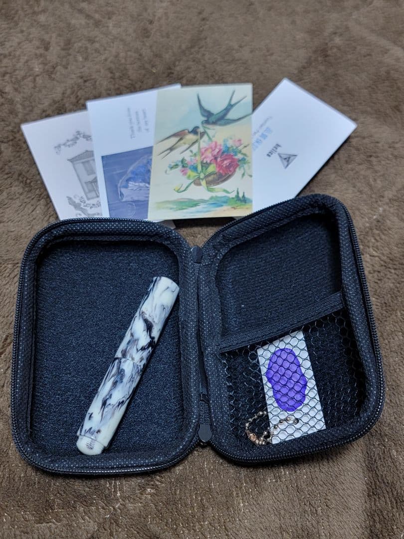 helico　ヘリコ　ガラスペン 収納ケース付き