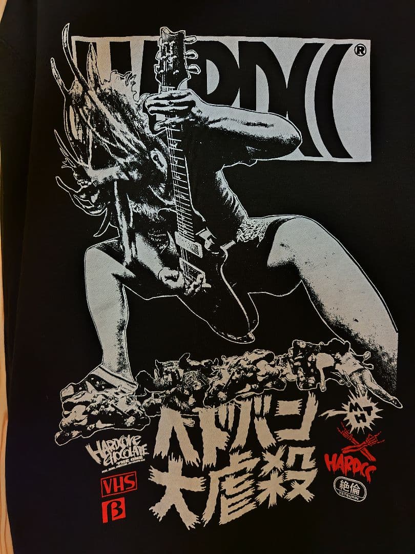 マキシマム ザ ホルモン ハードコアチョコレート ヘドバン大虐殺コラボパーカー