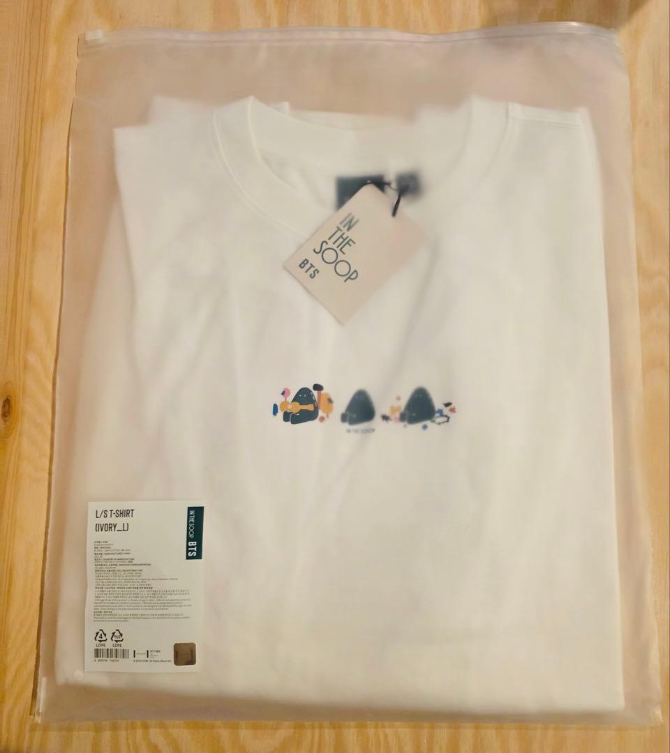 BTS in the soop ユンギ SUGA 着用 ロンT 新品 Lサイズ
