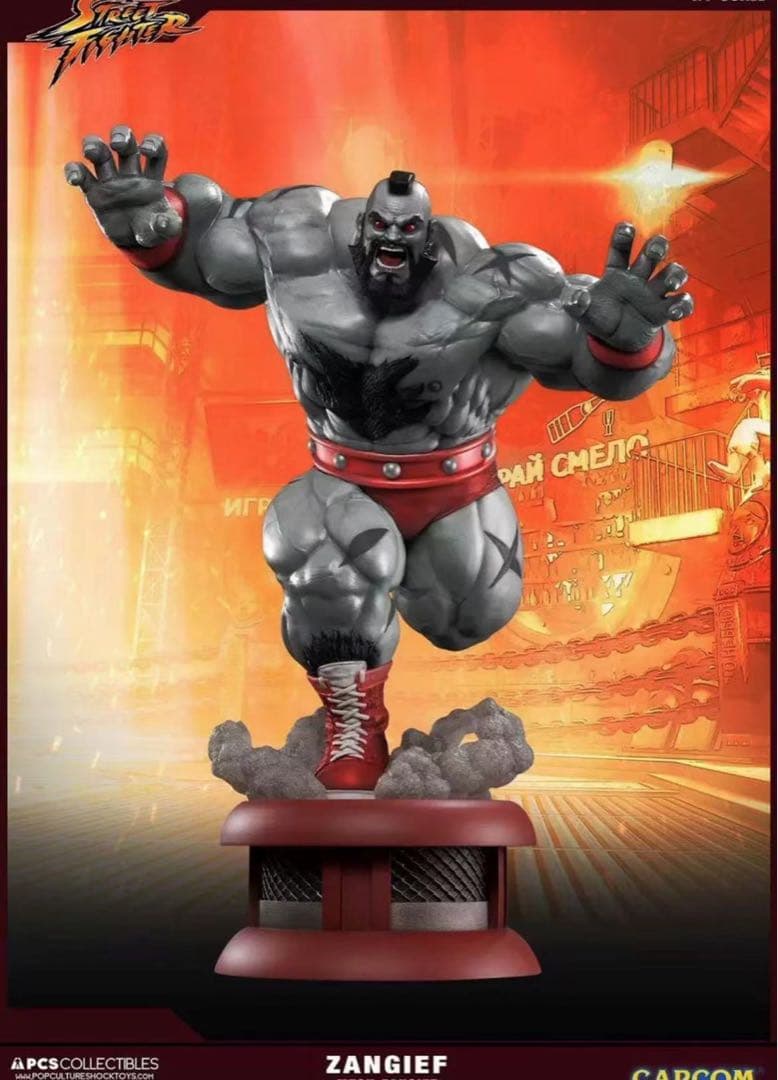 ストリートファイター PCS ザンギエフ1/4 EX版 B スタチューフィギュア