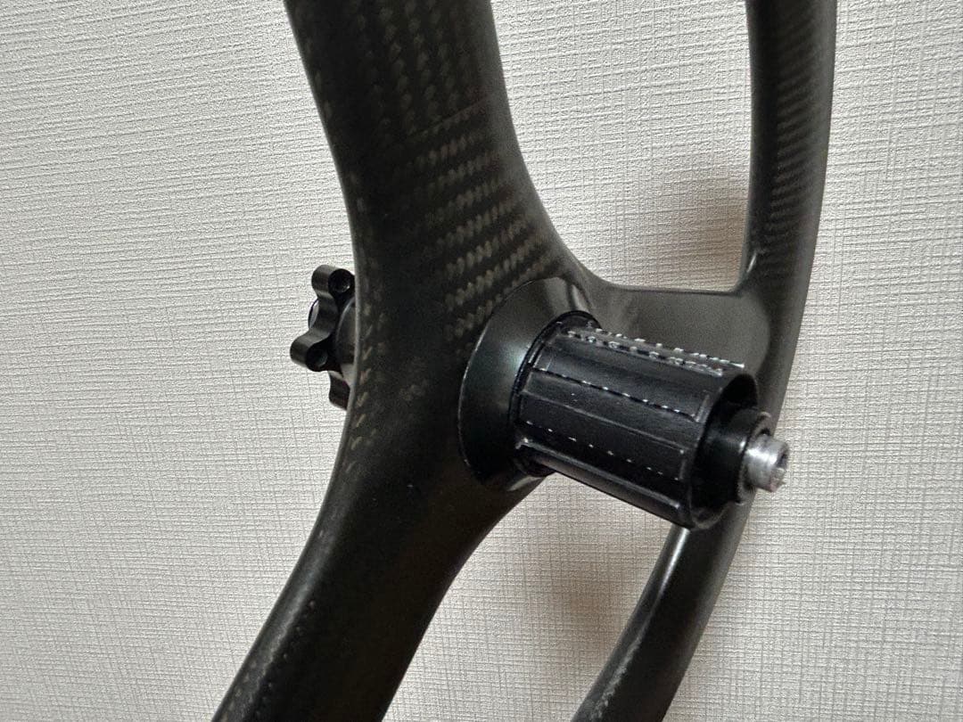 ICANカーボンバトンホイール前後 20インチ451ディスクブレーキ用タイヤ付き