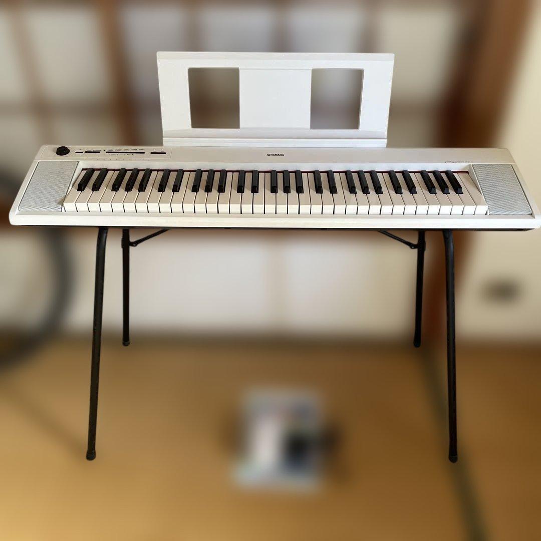 YAMAHA piaggero NP12 ホワイト デジタルピアノ