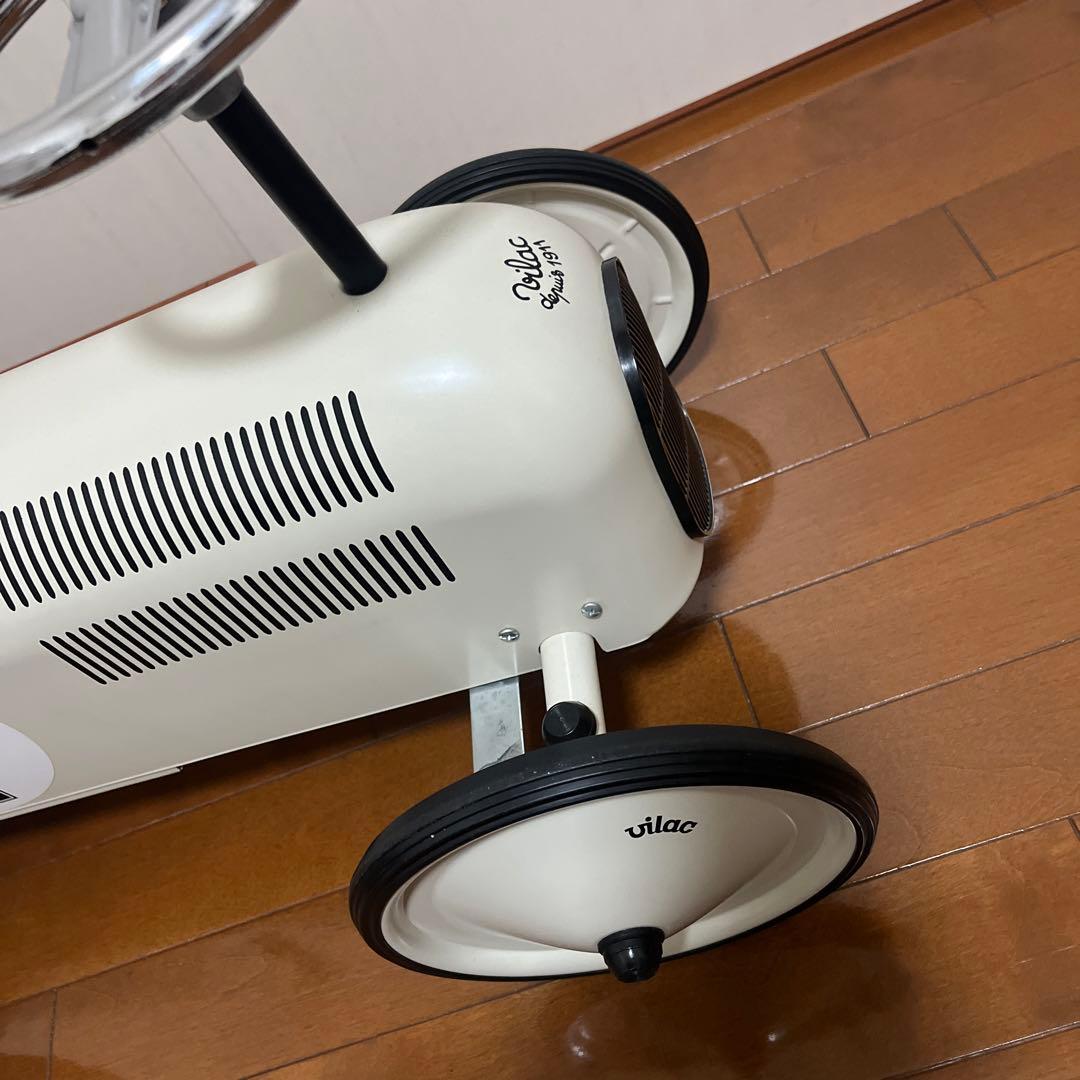 【美品】 Vilac ホワイト レーシングカー