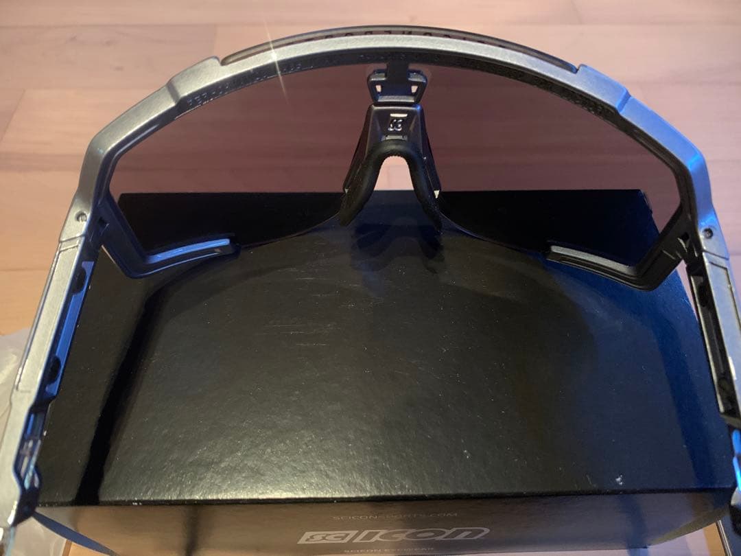 SCICON SPORTS icon AEROSCOPEサングラス シルバー