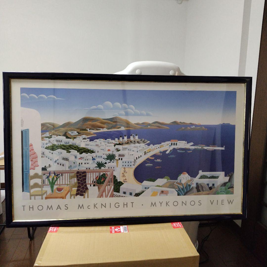 トーマスマックナイト　ポスター・パネル（MYKONOS VIEW）特大