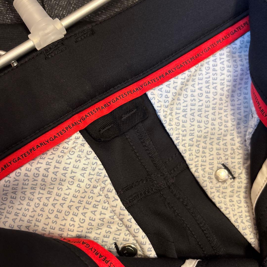 PEARLY GATES ネイビー　パンツ スリムフィット