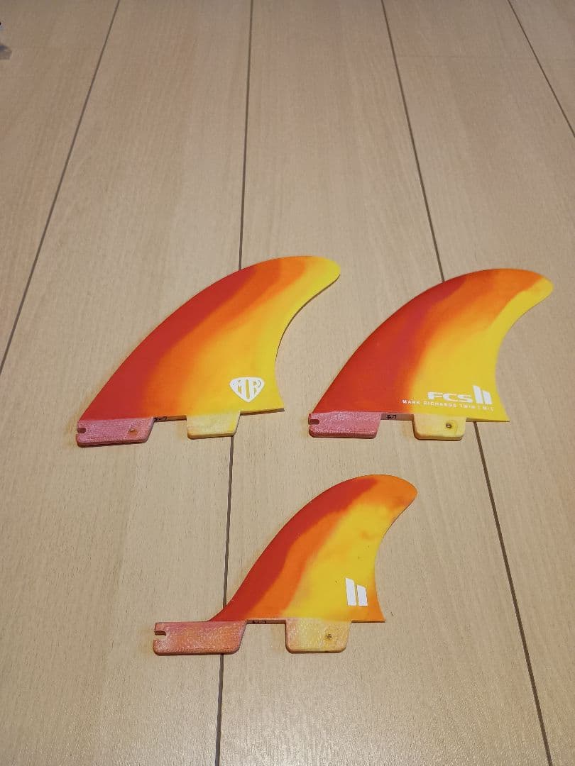 FCS2 MARK RICHARDS TWIN M-L フィン 3枚セット