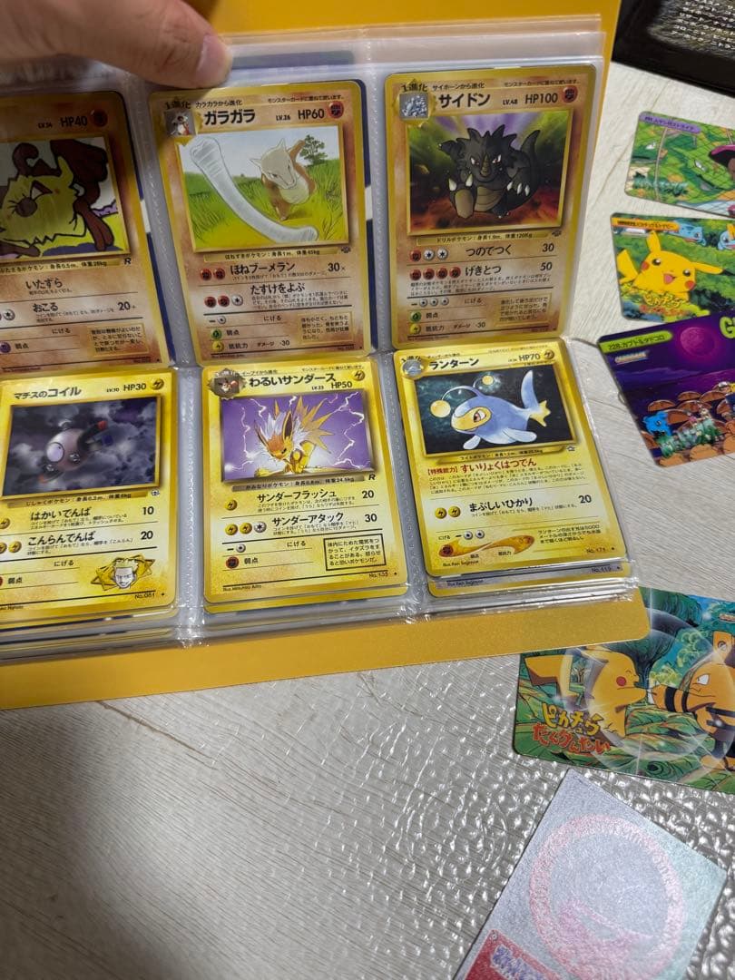 【コレクター必見、引退品】ポケモンカード　旧裏、ゲットカード、アニメコレクション
