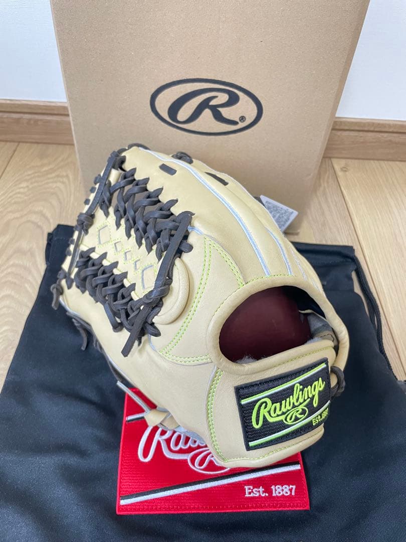 新品未使用‼️週末特別価格‼️Rawlings 硬式外野手用 高校野球対応
