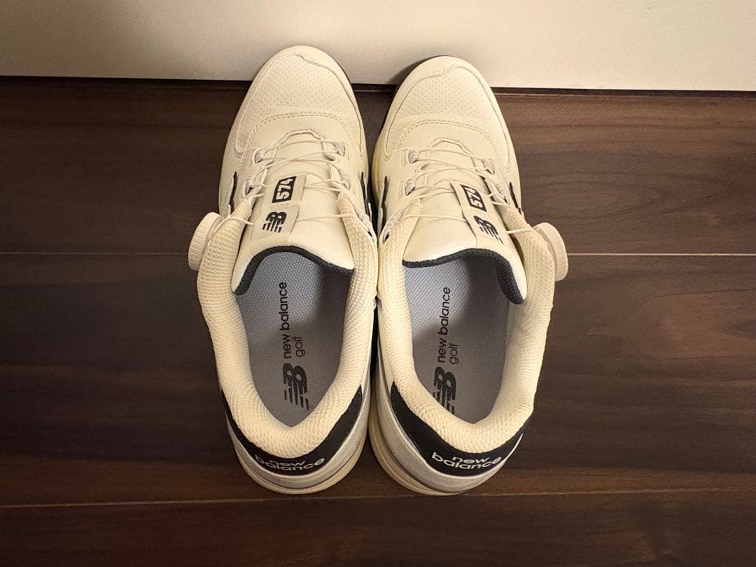 New Balance WL574 ゴルフシューズ ホワイト⭐︎24㎝