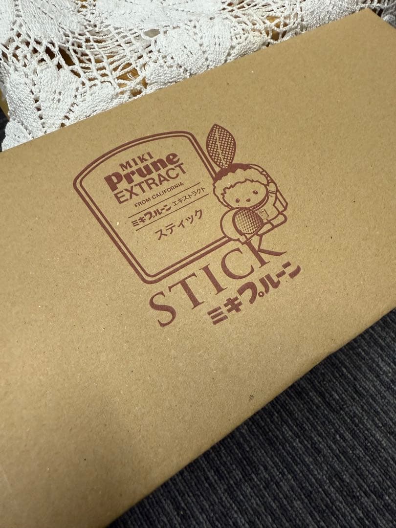 不用品　ミキ プルーン スティック4箱 240本　賞味期限長いです　ケース売り