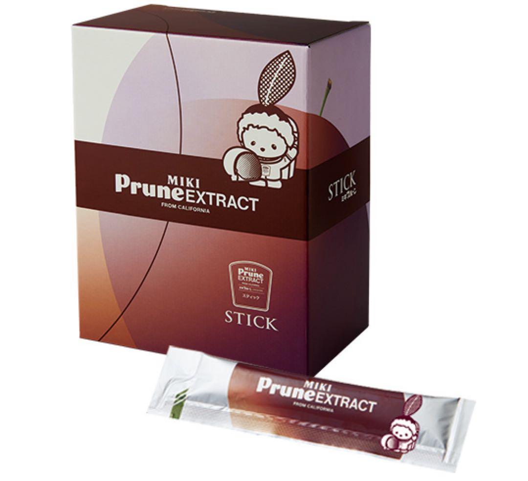 不用品　ミキ プルーン スティック4箱 240本　賞味期限長いです　ケース売り